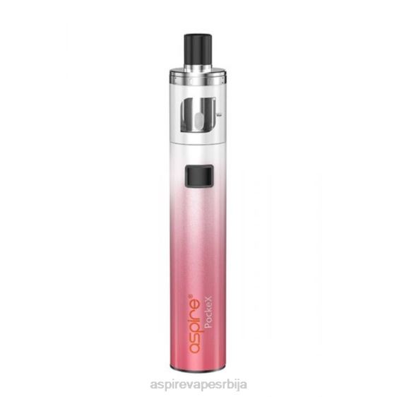 Aspire Pockex комплет за јубилејно издање 8DV6F116 Aspire ecig розе градијент