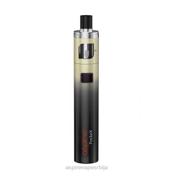 Aspire Pockex комплет за јубилејно издање 8DV6F119 Aspire ecig store златни градијент